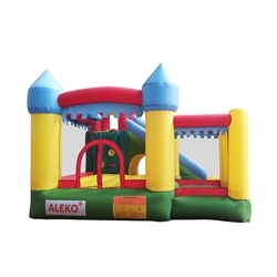 Large Castle Bouncy Playhouse with UL Blower