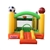 Inflatable Playtime 4-In-1 Bounce House with Basketball Rim, Soccer Arena, Volleyball Net, and Slide - ALEKO