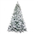 Deluxe Artificial Indoor Christmas Holiday Tree - 7 Foot - Snow Dusted - ALEKO