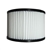 Replacement Pleated Vacuum Filter - Compatible w/ DWV165 Wet Dry Vacuum - White - ALEKO