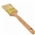 Angle Sash Polyester Paint Brush with Wooden Handle - Gold-Plated Steel Ferrule - 2.5 Inches - ALEKO