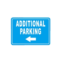 Aluminum Additional Parking Sign - 7 x 10 Inches - ALEKO